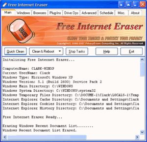 free internet eraser 11