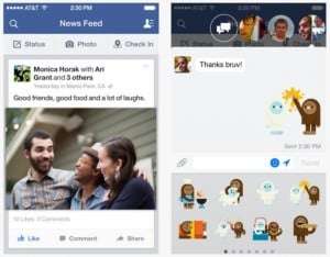 nuevo Facebook iOS