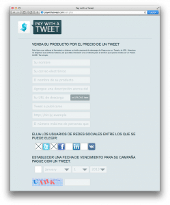 pay with a tweet form 249x300