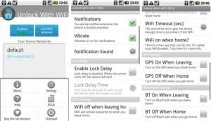 unlock with wifi