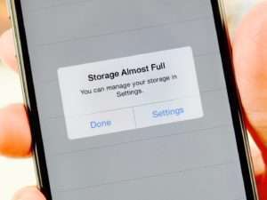 liberar espacio de tu iphone almacenamiento lleno