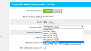 configurar router nuevo tipo de codificacion