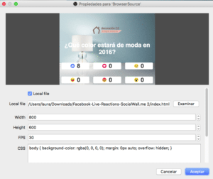 facebook en directo