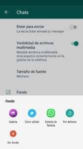 color solido whatsapp