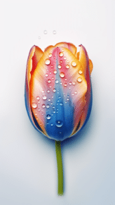 colorvivo top view of tulip extremely detailed photorealistic w 4e90ee91 d018 4b0e baa1 623f0bb375ce