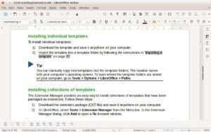libreoffice writer