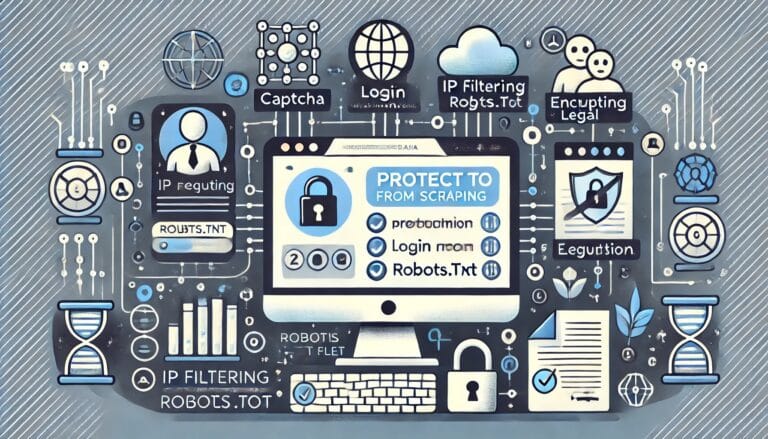 protect web scraping ai