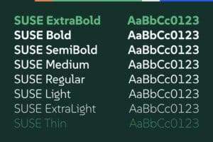 suse variations newfont