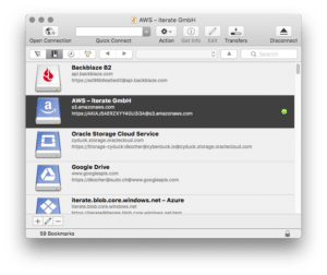 cyberduck browser bookmarks