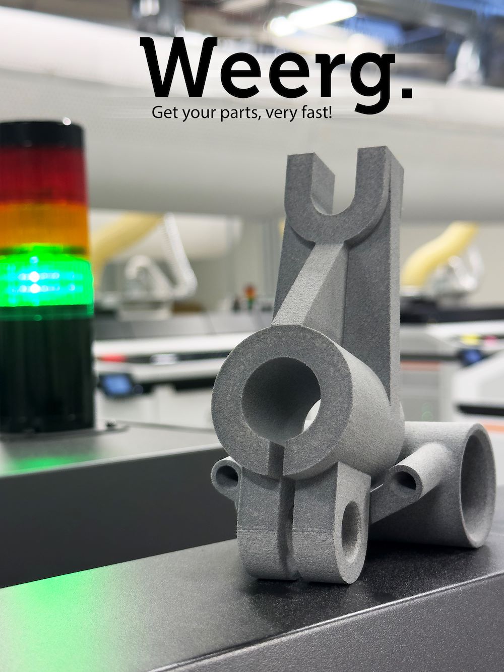 Weerg: la innovación italiana en el mundo de la impresión 3D y el mecanizado CNC