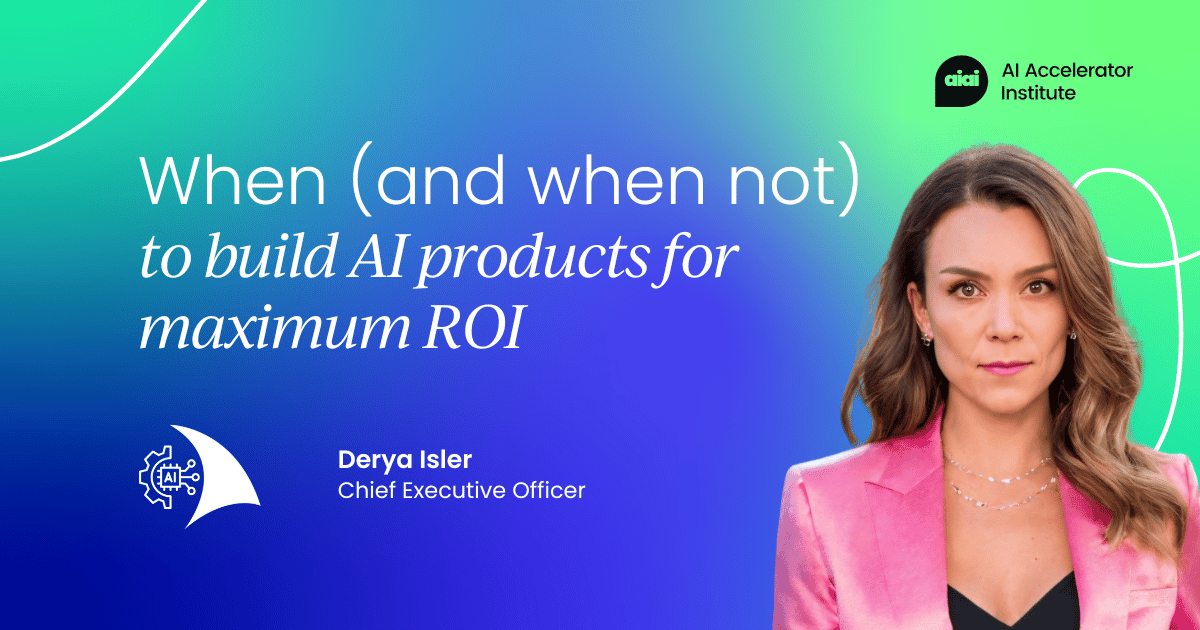Cuándo y Cuándo No Crear Productos de IA para Maximizar el ROI