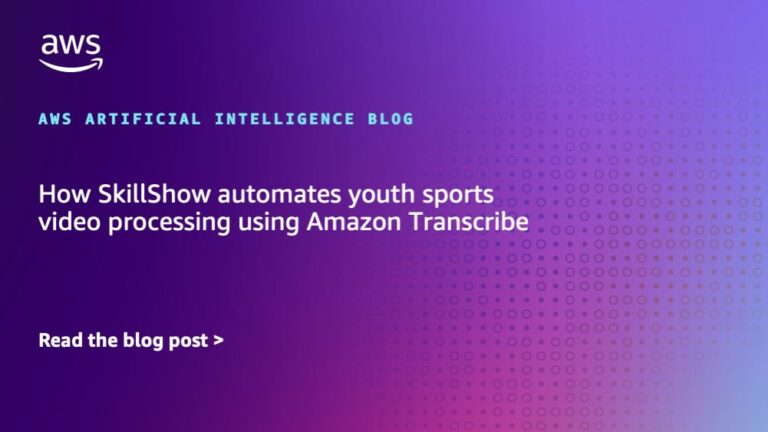 Automatización Del Procesamiento De Vídeos Deportivos Juveniles Con Amazon Transcribe A Través De SkillShow