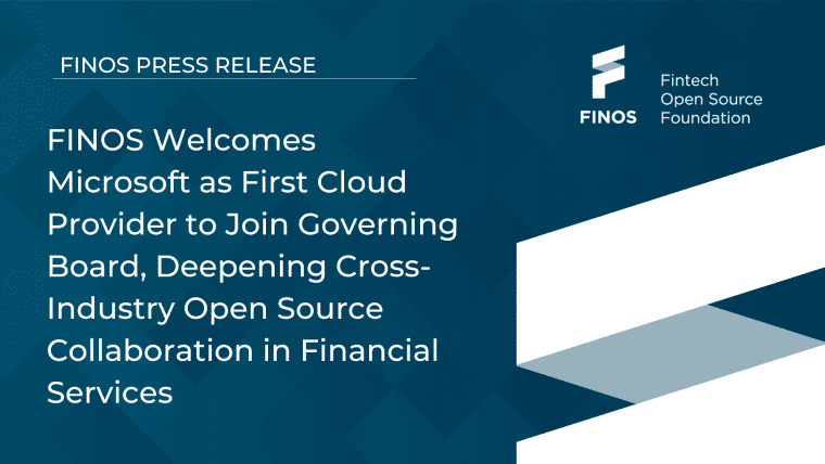 Finos Da la Bienvenida a Microsoft como Primer Proveedor de Nube en su Junta Directiva