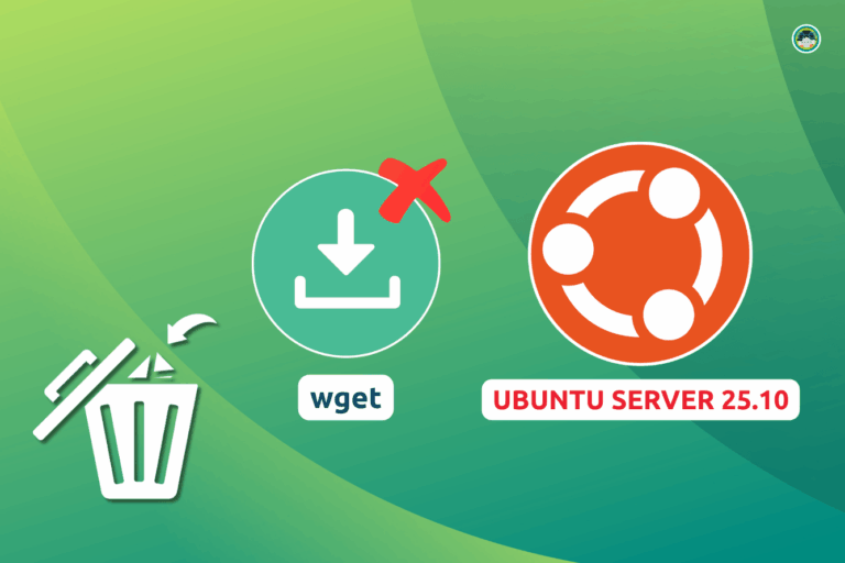 wget eliminado de la instalacion predeterminada en ubuntu server 2510