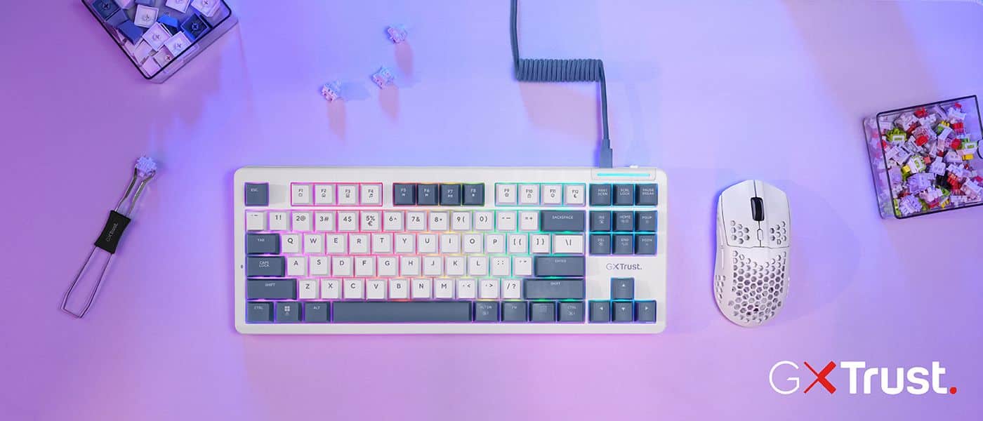 Teclado GXTrust Xyra: Personalización sin Límites con Intercambio en ...